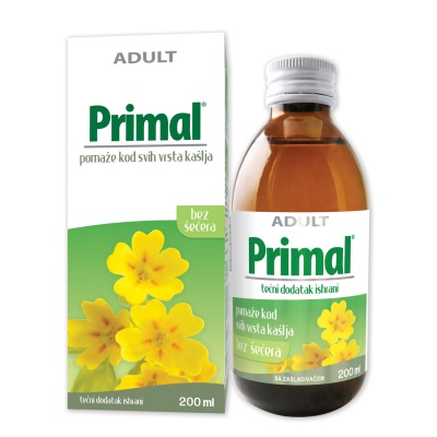 Primal – pomaže kod svih vrsta kašlja Primal – pomaže kod svih vrsta kašlja
