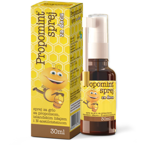 Propomint sprej za decu, antiseptični sprej za grlo 30ml Propomint sprej za decu, antiseptični sprej za grlo 30ml