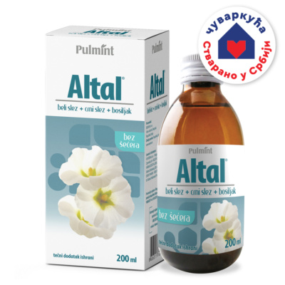 Altal – pomaže kod suvog kašlja, 200 ml Altal – pomaže kod suvog kašlja, 200 ml