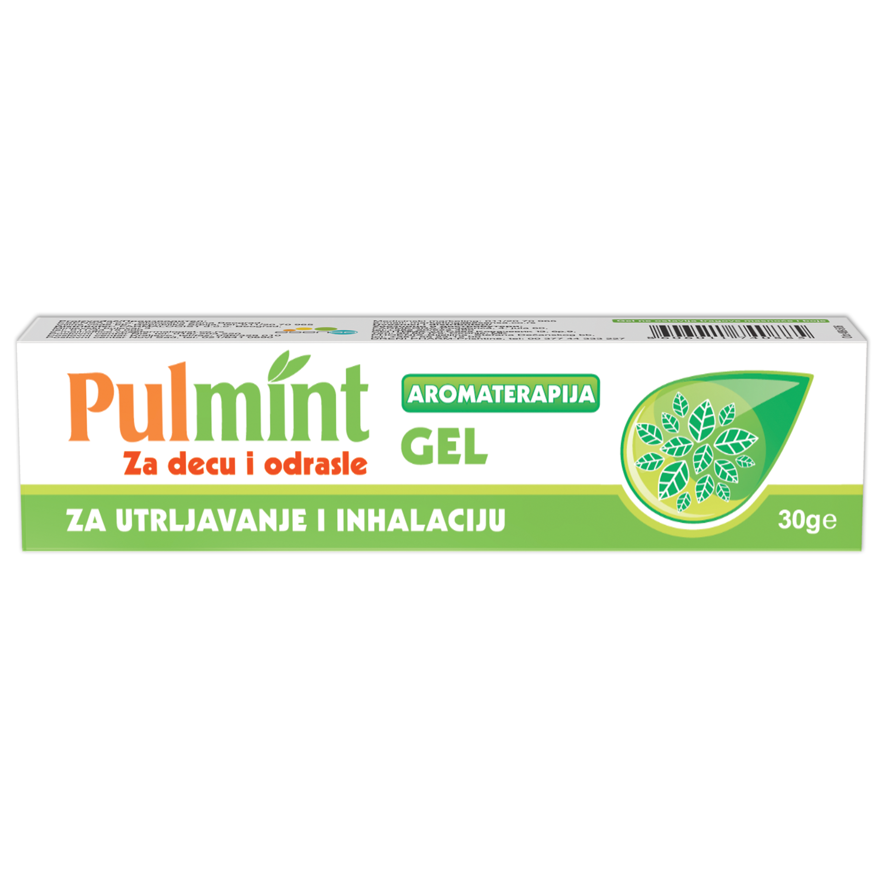 Pulmint gel za utrljavanje i inhalaciju, 30g • Proizvod • Esensa
