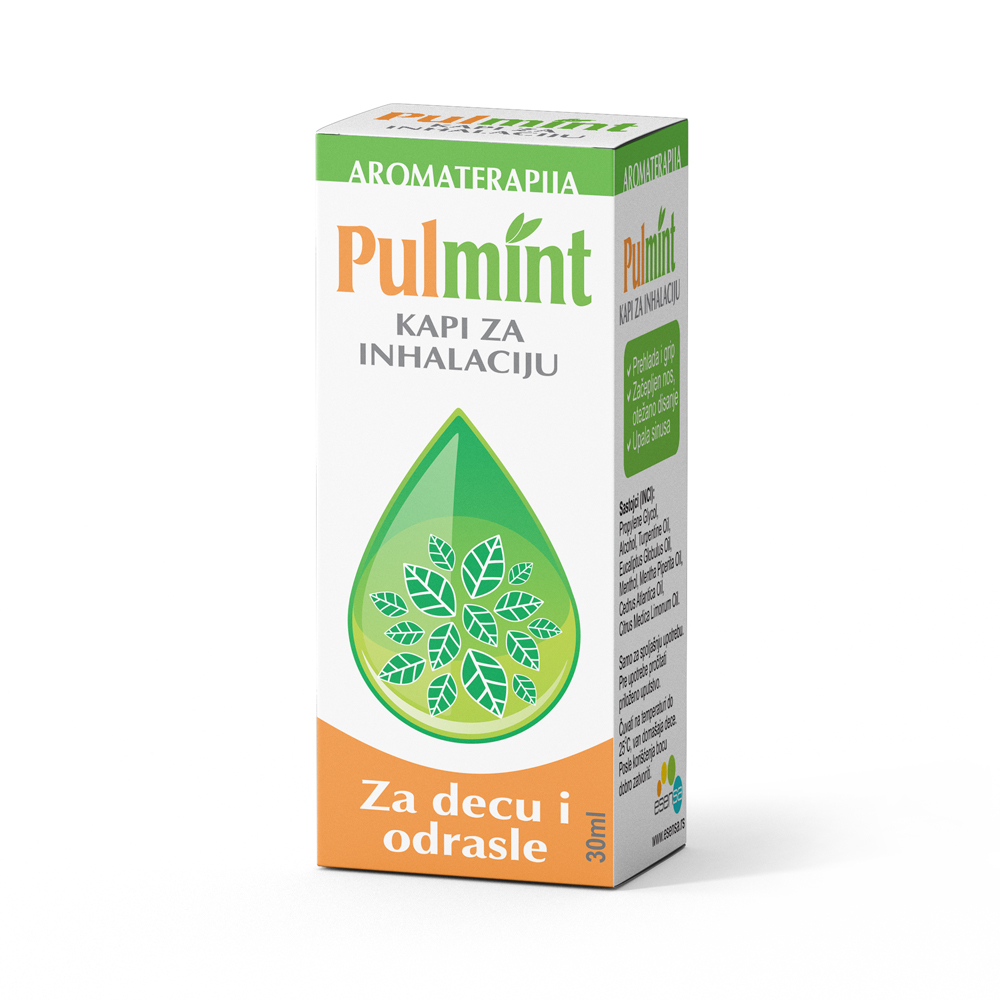 Pulmint kapi za inhalaciju, 30ml • Proizvod • Esensa