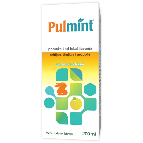 Pulmint, tečni dodatak ishrani Pulmint, tečni dodatak ishrani