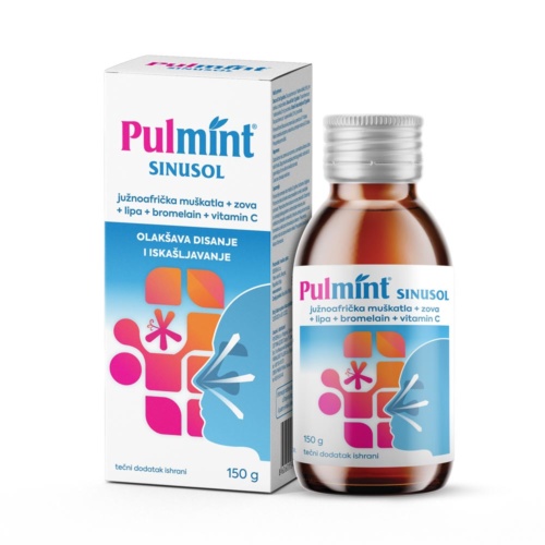 Pulmint Sinusol liquid food supplement, 150g