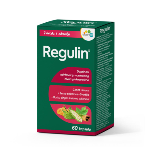 REGULIN®kapsule za održavanje nivoa glukoze u krvi, 60 kapsula