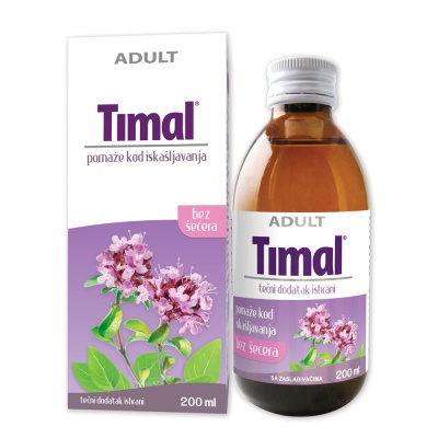 Timal – pomaže kod iskašljavanja Timal – pomaže kod iskašljavanja