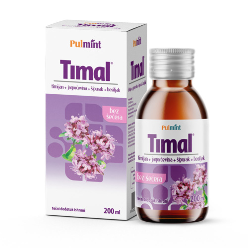 Timal – помага при искашлување